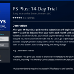 PS Plus Free 14 Day Trial