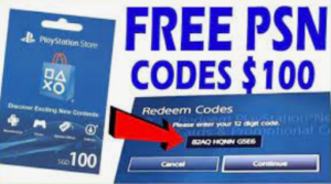 Free Codes for PSN